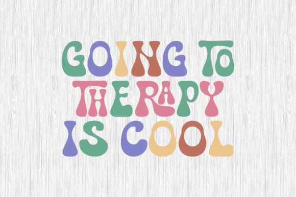 Going to Therapy is Cool Retro SVG Review