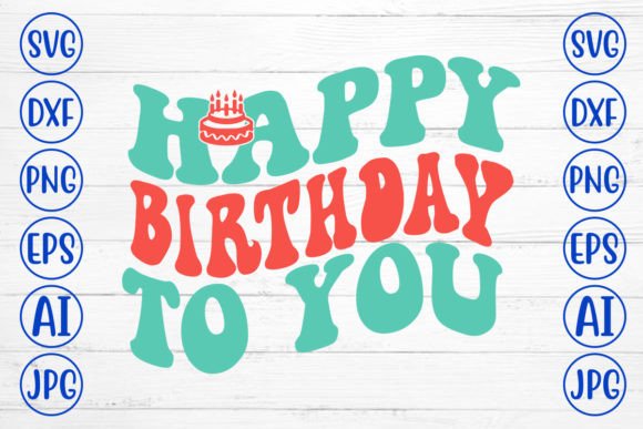 Happy Birthday Retro SVG Review