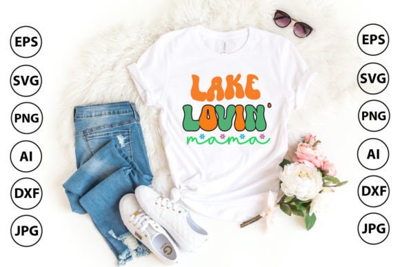 Lake Lovin Mama Retro SVG Design Review