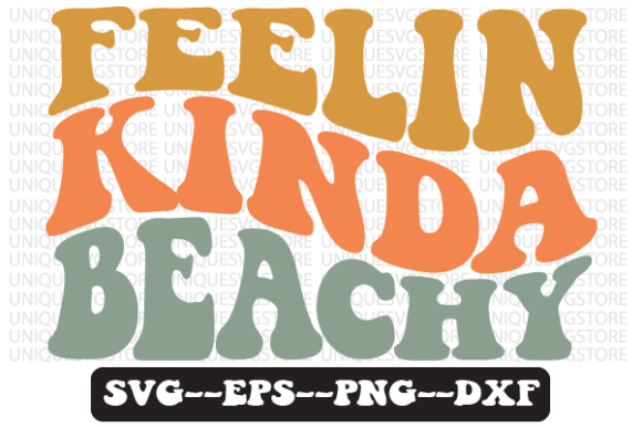 Review: Feelin Kinda Beachy Wavy Retro Svg File