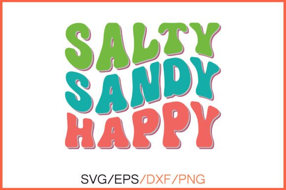 Salty Sandy Happy Retro SVG Review