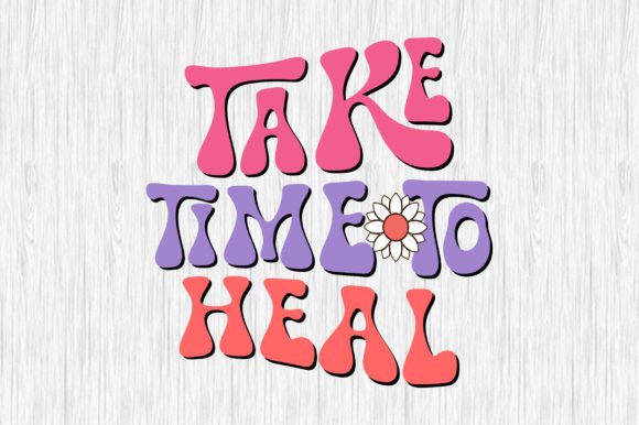 Take Time to Heal Retro SVG Design Review